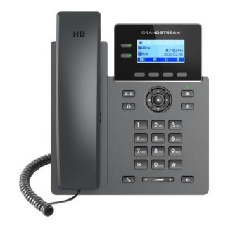 TELEFONO IP DE 2 LINEAS CON 4 CUENTAS SIP CONFERENCIA DE 5 VIAS ETHERNET CON POE PERO NO INCLUYE SU FUENTE DE ALIMENTACION