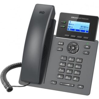 TELEFONO IP DE 2 LINEAS CON 4 CUENTAS SIP CONFERENCIA DE 5 VIAS ETHERNET SIN POE PERO SI INCLUYE SU FUENTE DE ALIMENTACION