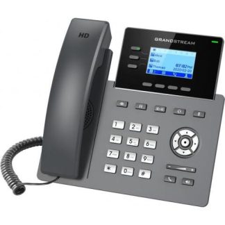 TELEFONO IP DE 3 LINEAS CON 6 CUENTAS SIP CONFERENCIA DE 5 VIAS GDMS GIGABIT CON POE PERO NO INCLUYE SU FUENTE DE ALIMENTACION