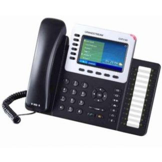 TELEFONO IP DE 6 LINEAS CON 6 CUENTAS SIP GIGABIT CON POE CONFERENCIA DE 5 VIAS SIP BLUETOOTH INCLUYE SU FUENTE DE ALIMENTACION
