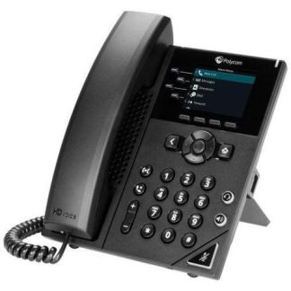 TELEFONO IP POLYCOM VVX 250 4 LINEAS ALTAVOZ PUERTOS ETHERNET 10-100-1000 NEGRO 2200-48820-025
