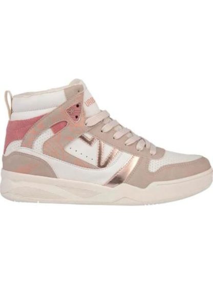 TENIS BOTA URBANO SKATE CLASICO BEIGE URBAN SHOES