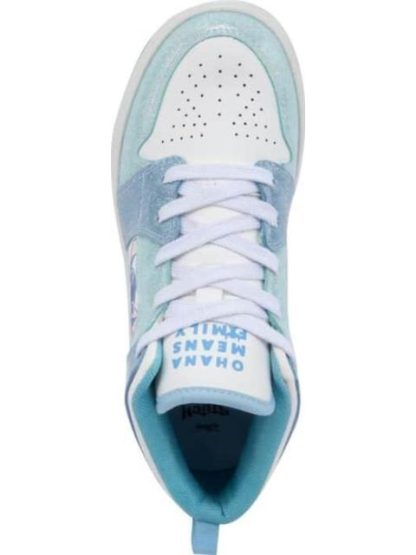 TENIS CASUAL BOTA STITCH GLITTER AZUL DISNEY - Image 3