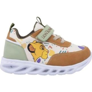 TENIS CASUAL CHOCLO REY LEON LUCES BEIGE EL REY LEON