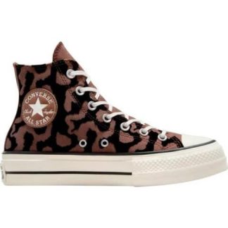 TENIS CASUAL CHUCK TAYLOR ALL STAR LIFT PLATFORM LEOPARD REMIX CAFE CONVERSE