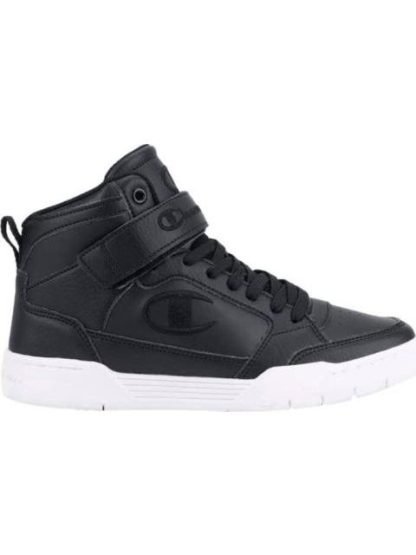 TENIS CASUAL COURT HI W NEGRO CHAMPION