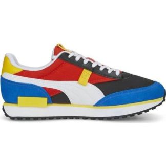 TENIS CASUAL FUTURE RIDER NEW CORE ROJO PUMA