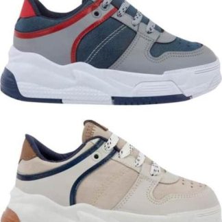 TENIS CASUAL KIT 2 PARES MULTICOLOR URBAN SHOES