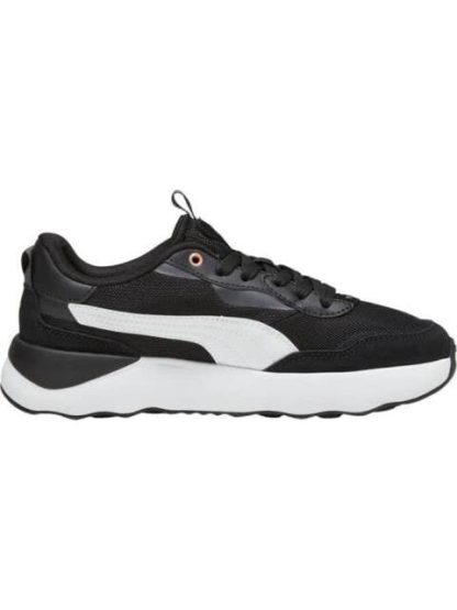 TENIS CASUAL RUNTAMED PLATFORM BLANCO/NEGRO PUMA - Image 5