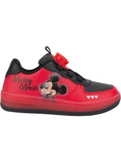 TENIS CASUAL URBANO CHOCLO ROJO DISNEY
