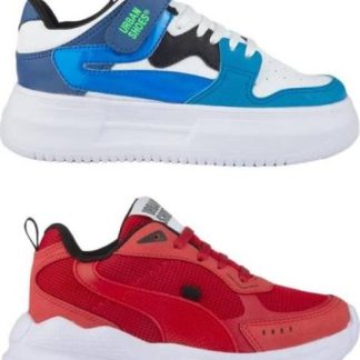 TENIS CASUAL URBANO KIT 2 PARES MULTICOLOR URBAN SHOES