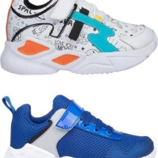 TENIS CASUAL URBANO KIT 2 PARES MULTICOLOR URBAN SHOES