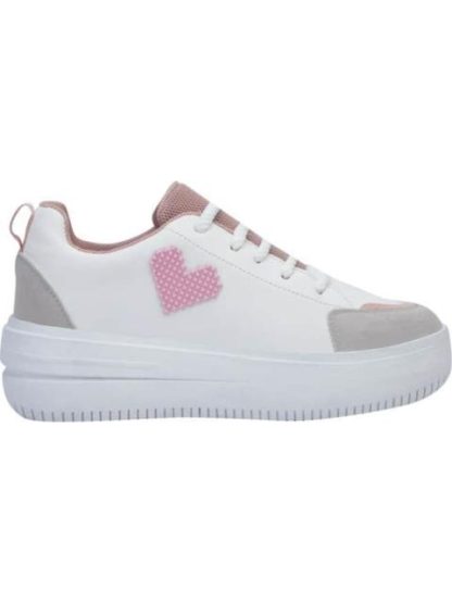 TENIS CORAZON BLANCO NEXT CO