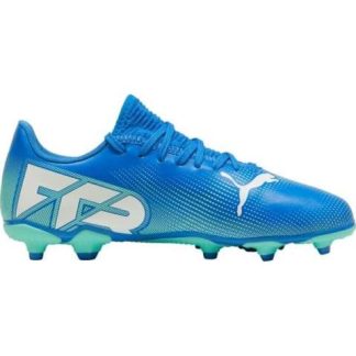 TENIS DE FUTBOL FUTURE 7 PLAY FG AG AZUL PUMA