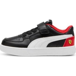 TENIS MOTORSPORT FERRARI CAVEN 2.0 AC +PS BLANCO/NEGRO PUMA