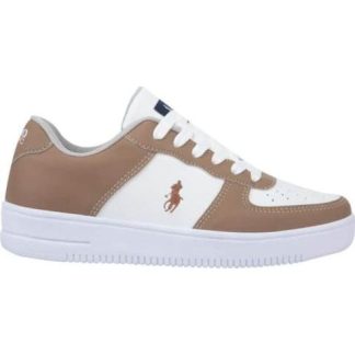 TENIS URBANO BICOLOR CLASICO CAMEL HPC POLO