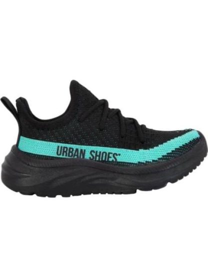 TENIS URBANO CALCETIN NEGRO URBAN SHOES