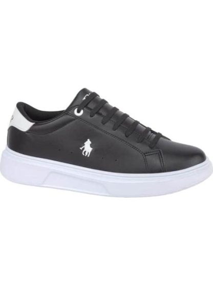 TENIS URBANO CLASICO BW BLANCO/NEGRO HPC POLO - Image 2