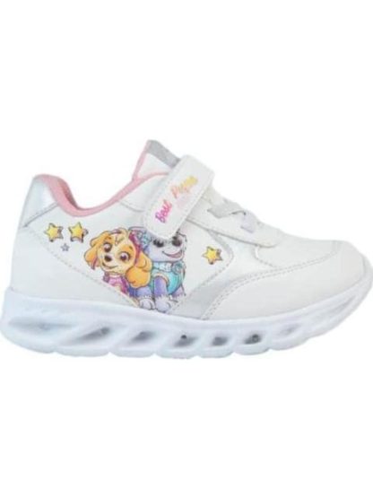 TENIS URBANO ESCOLAR BLANCO PAW PATROL
