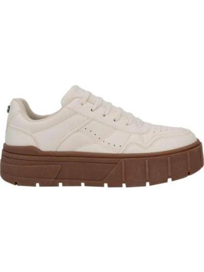 TENIS URBANO PLATAFORMA HUESO BELINDA PEREGRIN