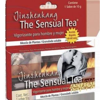 THE SENSUAL TEA JINSHENKANG C 1 SOBRE 10 GRS.VIGORIZANTE PARA HOM THE SENSUAL