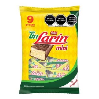 TIN LARIN MINI CHOCOLATE CON 9 PZ DE 12 GR