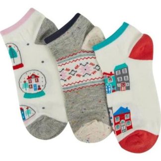 TINES SET 3 PARES UNITALLA DAMA MULTICOLOR LOVE TO LOUNGE