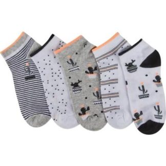 TINES SET 5 PARES UNITALLA DAMA GRIS LOVE TO LOUNGE