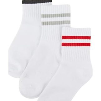 TINES SET 5 PARES UNITALLA NIÑO BLANCO PROKENNEX