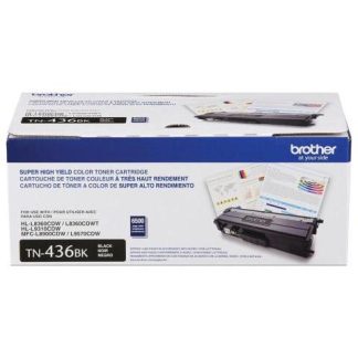 TONER BROTHER TN436BK SUPER ALTO RENDIMIENTO NEGRO 6.500 PAGINAS