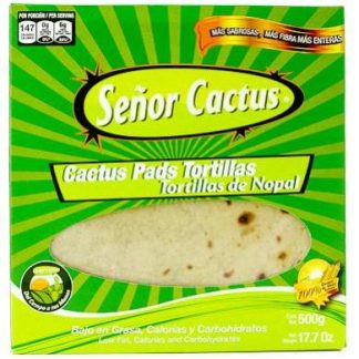 TORTILLA DE NOPAL 500 G SEÑOR CACTUS