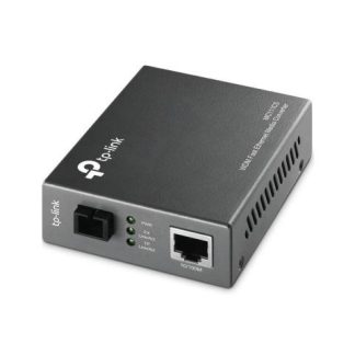 TP-LINK CONVERTIDOR DE MEDIOS MC111CS 20.000 METROS 10-100BASE-FX 1 PUERTO FIBRA MODOMODO 1X RJ-45