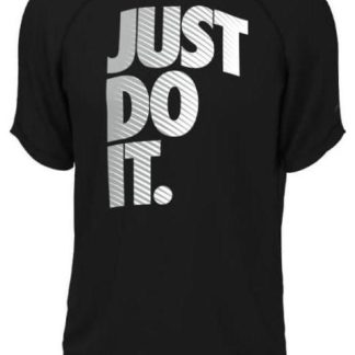 TRAJE DE BAÑO NIKE JDI FADE LOGO SHORT SLEEVE HYEDROGUARD NEGRO NIKE SWIM