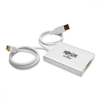 TRIPP LITE ADAPTADOR DISPLAYPORT MACHO - DVI HEMBRA DE DOBLE ENLACE BLANCO