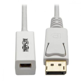 TRIPP LITE ADAPTADOR DISPLAYPORT MACHO - MINI DISPLAYPORT HEMBRA BLANCO