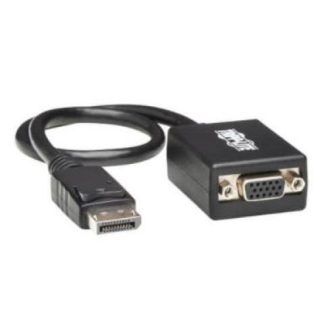 TRIPP LITE ADAPTADOR DISPLAYPORT MACHO - VGA HEMBRA NEGRO