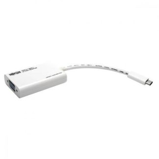 TRIPP LITE ADAPTADOR USB C MACHO - VGA HEMBRA COMPATIBLE CON THUNDERBOLT 3