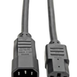 TRIPP LITE BY EATON CABLE DE PODER C14 COUPLER MACHO - C15 COUPLER HEMBRA 1.8 METROS NEGRO