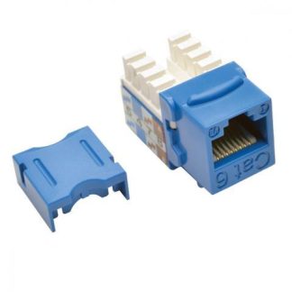 TRIPP LITE BY EATON JACK CAT6-CAT5E TIPO PUNCH DOWN 110 RJ-45 HEMBRA AZUL