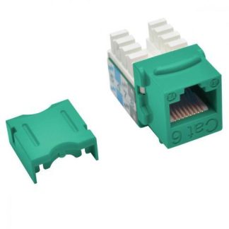 TRIPP LITE BY EATON JACK CAT6-CAT5E TIPO PUNCH DOWN 110 RJ-45 HEMBRA VERDE