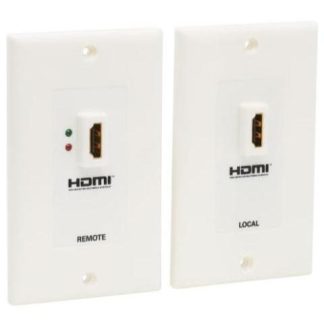 TRIPP LITE BY EATON JUEGO EXTENSOR DE PLACA DE PARED HDMI SOBRE CAT5-CAT6 DOBLE