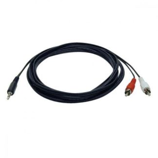 TRIPP LITE CABLE 3.5MM MACHO - RCA MACHO 3.66 METROS NEGRO