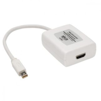 TRIPP LITE CABLE ADAPTADOR MINI DISPLAYPORT MACHO - HDMI HEMBRA 15CM BLANCO