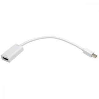 TRIPP LITE CABLE ADAPTADOR MINI DISPLAYPORT MACHO - HDMI HEMBRA 15CM BLANCO PARA MAC