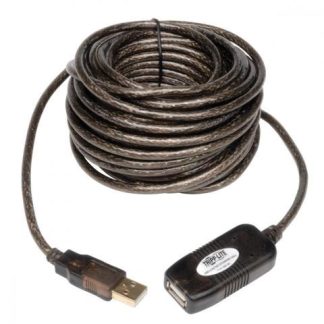 TRIPP LITE CABLE DE EXTENSION USB MACHO - USB HEMBRA 10 METROS GRIS
