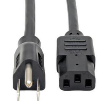 TRIPP LITE CABLE DE PODER NEMA 5-15P MACHO - C13 ACOPLADOR HEMBRA 3.66 METROS NEGRO