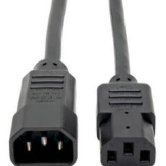 TRIPP LITE CABLE DE PODER PARA PC C14 COUPLER MACHO - C13 HEMBRA COUPLER 1.22 METROS NEGRO