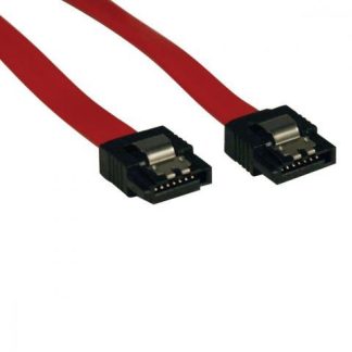TRIPP LITE CABLE DE SENAL SATA 7-PIN MACHO - 7-PIN MACHO 20CM ROJO