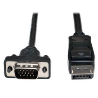 TRIPP LITE CABLE DISPLAYPORT 1.2 MACHO - VGA MACHO 1080P 3.05 METROS NEGRO