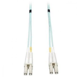 TRIPP LITE CABLE FIBRA OPTICA OM3 LC MACHO - LC MACHO 15 METROS AQUA